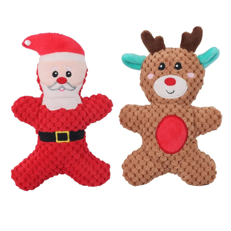 Plush Pet Christmas Dog Toys